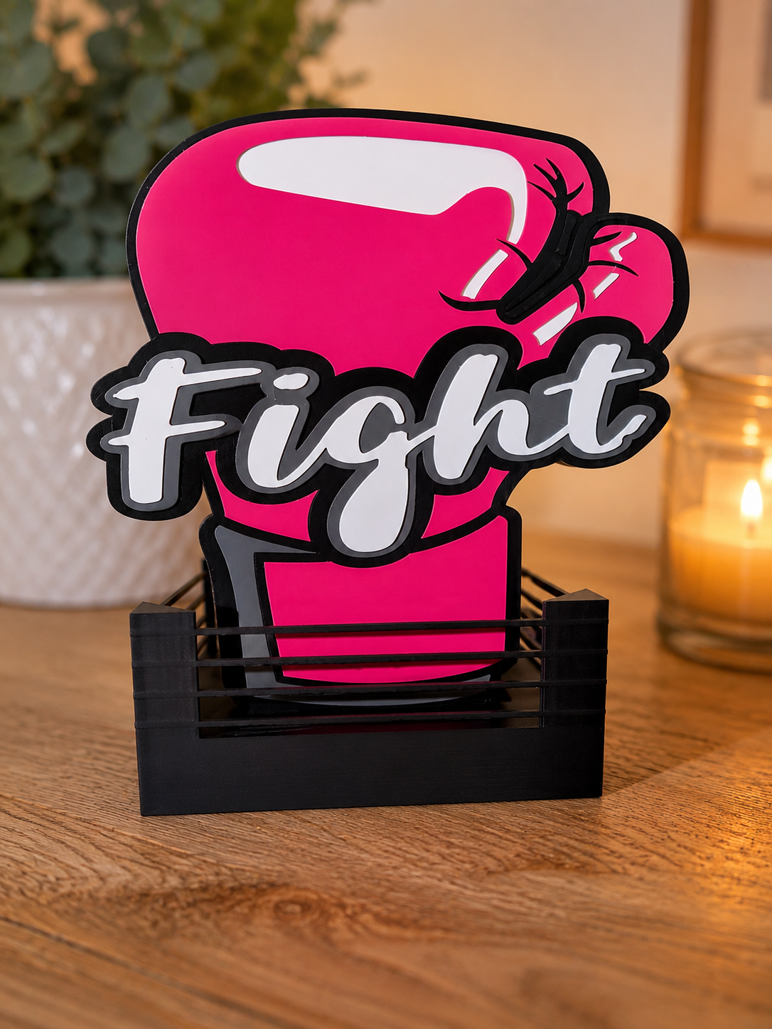 Cancer Awareness Lamp