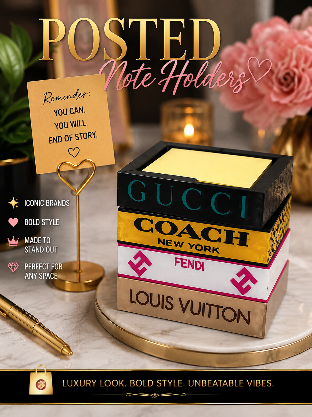 Posted Note Holders