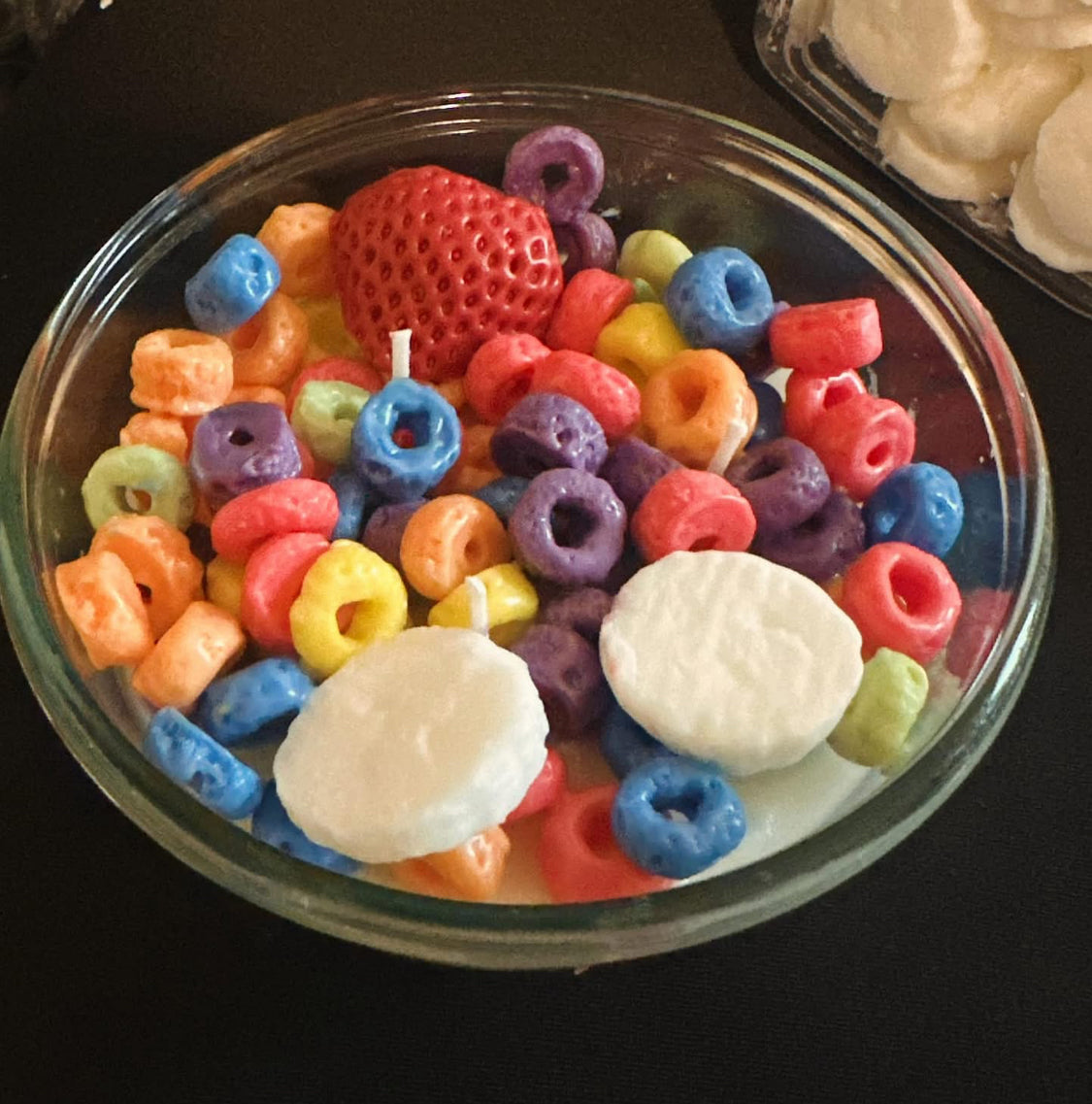 Fruity Loops Cereal Candle