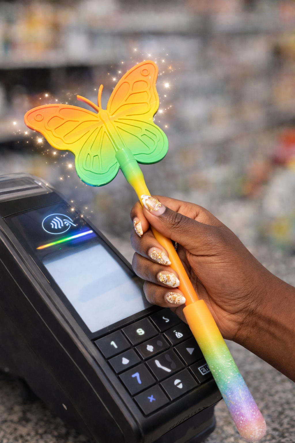 Tap to Pay Wand Magic Wand /NFC Card Holder Wand