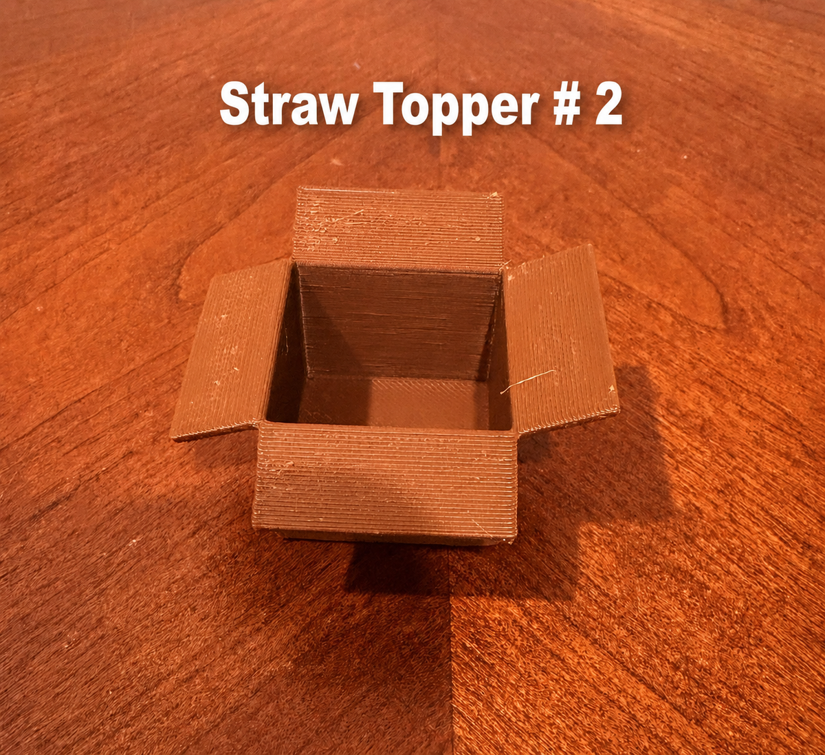 Ups can holder with keychain and straw topper