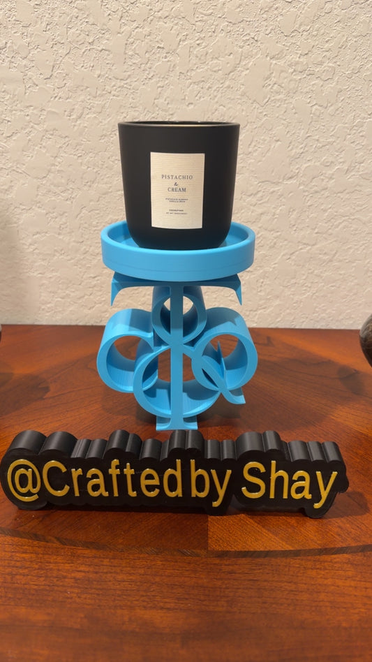 Tiffany candle holder